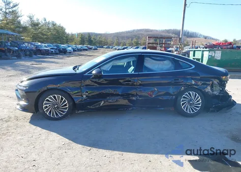 2024 Hyundai Sonata Hybrid Limited из США, поврежденный, VIN KMHL54JJXRA100509